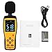 Sound Level Meter, 30-130dBA / 35-130dBC Noise Measure Device Handheld AC PWM Output Noise Monitor for Home Furnishing for Traffic Road for Industries