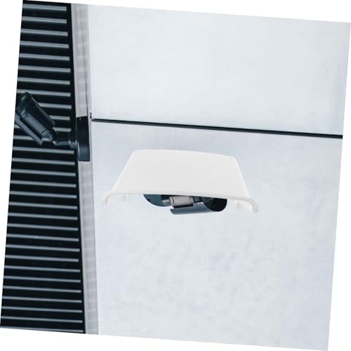 Protector de lluvia para cámara Vaguelly con diseño elegante de ABS blanco 4
