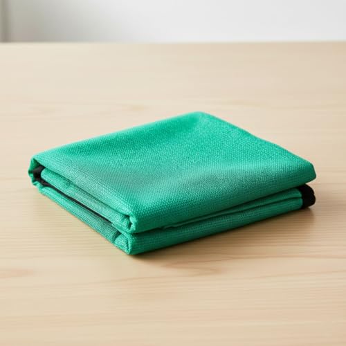 Image of TAVASYA 90% Shade Net 10 x 30 Feet | Green | HDPE | UV Resistant Sun Shade Cloth for Garden, Terrace, Greenhouse, Car Parking & Outdoor Heat Protection