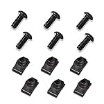 CROSSDESIGN-Panel-Torx-Screw-and-Flat-Nut-Set-of-6-Compatible-with-Polaris-Ranger-RZR-General-Body