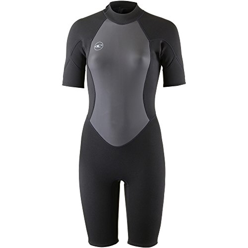 Combinaison O'Neill Reactor II 2mm shorty pour femme avec fermeture à glissière arrière