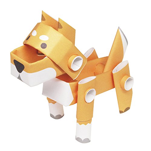 Piperoid Animals Shiba Inu Dog - Japanese 3D Paper Dog Puzzle Diy Origami Kit For Kids And Adults #TOP7