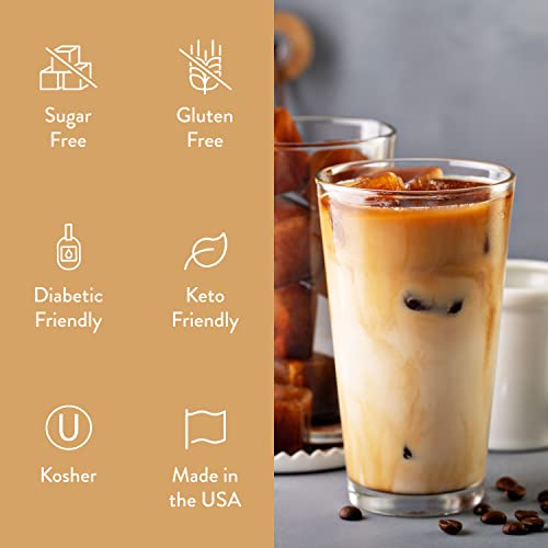 Jordan's Skinny Syrups Vanilla Caramel Creme, Sugar Free Flavoring Syrup, Vanilla Caramel Crème, 50.8 Fl Oz ,25.4 Oz(Pack Of 2), #TOP3
