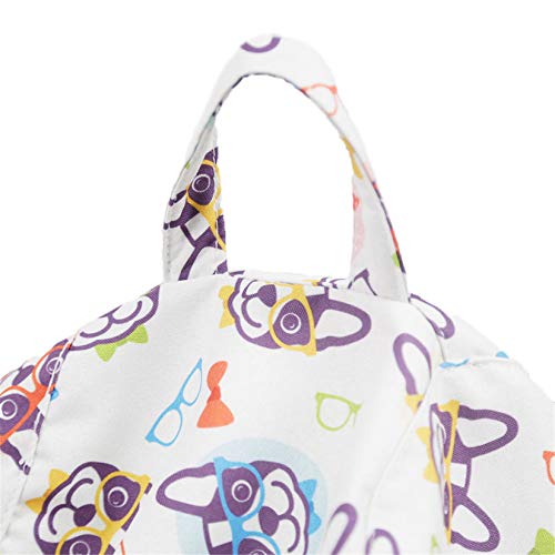 Miqil Stuffed Animal Bean Bag Chair Cover (No Filler) Ultra Soft Print Beanbag Chair Cover Stuffed Toys Dolls Storage Solution Turns Into Bean Bag Seat Lazy Sofa Cotton Linen Bean Bag Chair (Dog) #TOP4
