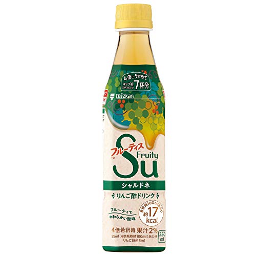 最安値 ミツカン 北海道 沖縄県を除く フルーティス シャルドネ 4倍希釈用 350ml ペットボトル 24本の価格比較