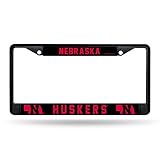 Rico Nebraska Cornhuskers Chrome Frame, ( FBC410121 )