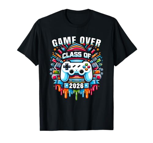 Juego a través de la Clase de 2026 Camisas Estudiantes Camiseta