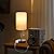 Dott Arts Table Lamp for Bedroom, 3-Color Bedside Lamps with Pull Chain, Bedroom Table Lamps for Nightstand,Small Lamp for Living Room, Bulb Included