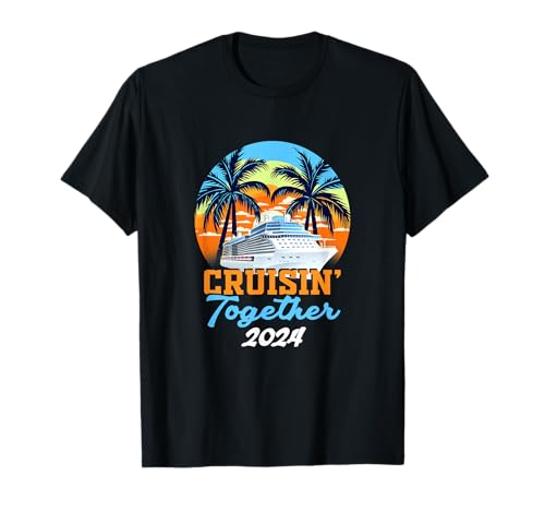 Gruppenkreuzfahrt 2024 Freunde Familie Freunde Gruppenabstimmung T-Shirt