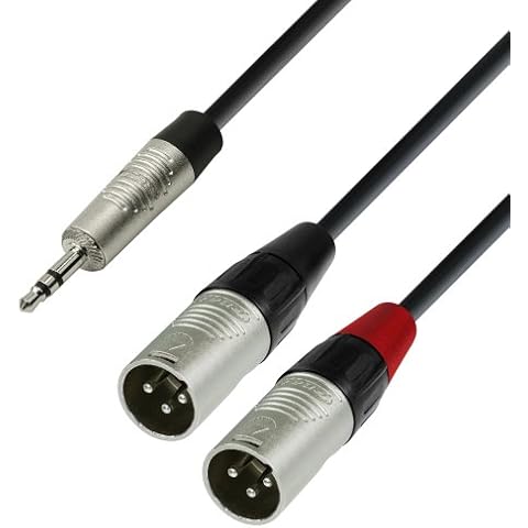 Câble Audio Rean 3,5 mm vers XLR Cover