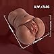 BBW Masturbieren für Männer Masturbator - 2 in 1 Pocket Pussy Groß mit 3D Vagina Klitoris Anal Taschenmuschi Masturbatoren Doppelkanal Tragbare Erotik sex spielzeug für die männer solo (760g)
