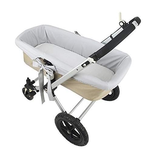 Babyline FUCAGRIS - Funda Capazo Hipoalergénica Y Suave. Transpirable. Cubrecuco. Funda Capazo Interior. 100% Fabricación Española (Gris Bebé Piqué), Color Gris Bebé, 90 x 40 m