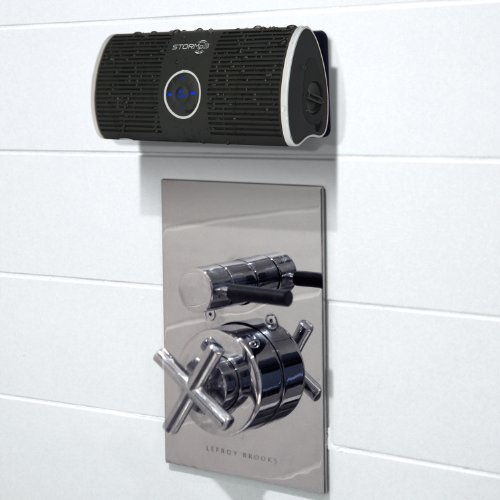 Stormp3 Water Resistant Mp3 Speaker: Internal Memory, Portable Design, Brilliant Sound. (Black) #TOP3