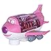 SYLYCS Giocattolo per Bambini in Aeroplano - Azione Bump & Go con luci Lampeggianti a LED Giocattolo per Bambini Airbus per aeroplani con trazione Universale e Musica