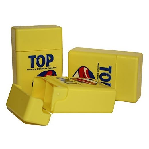 Top Strong Box Cigarette Case - King Size Cigarettes (4 Boxes)