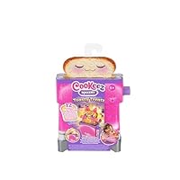COOKEEZ MAKERY Toasties. Spielzeug-Toaster mit süß duftendem Überraschungsplüschtieren zum sammeln. Spielzeug-Brot hineinstecken und EIN Überraschungsplüschtier springt heraus!