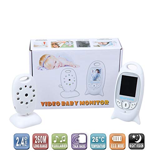 Babá Eletrônica Digital com Câmera, LCD Digital com Câmera Sistema Vox Tecnologia, Branco