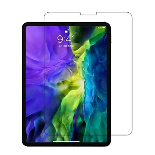 iPad Pro 11 2020 フィルム Pkila 硬度9H 超薄 2.5D iPad Pro 11インチ 強化ガラス フィルム 撥油性 超耐久 耐指紋 日本旭硝子素材採用 飛散防止処理 iPad pro 11 2020 専用