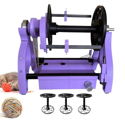Bobinadora de hilo eléctrica en tu taller de costura para organizar lana