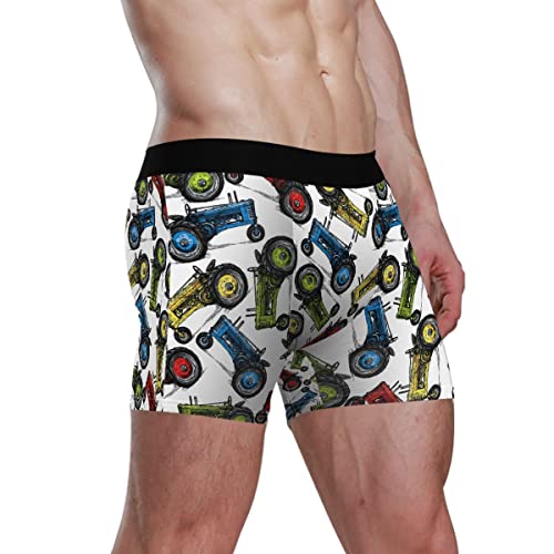 Men's Underwear Boxer Brief Breathable Boxers Trunks for Men, S M L XL XXL3