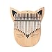 aioblewiqv Kalimba Piano à Pouces Kalimba Piano à Pouces 17 Touches Dessin Animé Mbira Piano à Doigt Cadeau pour Enfants Adultes