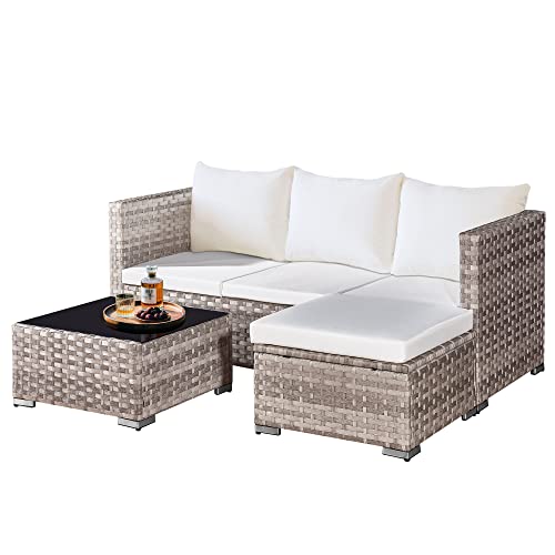 4 Seater Rattan Sofa Set at B&Q, Tesco, Wickes, Homebase, Argos, ASDA