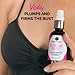 Sublime Bust Pueraria Mirifica Serum - Breast Plumping, Firming & Lifting Formula for Natural Curves Enhancement - Volumizing Bust Care Cream Helps to Firm and Lift for a Perky Look