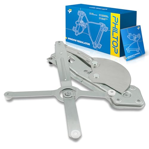 Image of PHILTOP Front Right Passenger Side Power Window Regulator only Fit for Chevrolet Model C10, R10, K10, V10, C1500, K20, K5 Blazer, C20, R1500, Blazer, K30, C30, V20, R20, K1500Replaces 740-516, / Pins