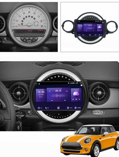Autoradio para BMW Mini Cooper R56 R60 pantalla táctil Carplay Android Auto GPS Bluetooth 2
