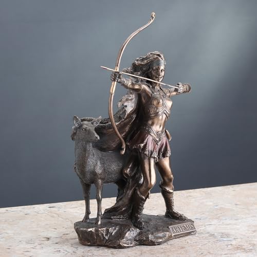 Estatua de Artemisa Diosa de la Caza y Naturaleza 12.25 in miniatura 7