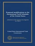 Proposed modifications to the Harmonized Tariff Schedule of the United States: addendum to the report on investigation no. 1205-3