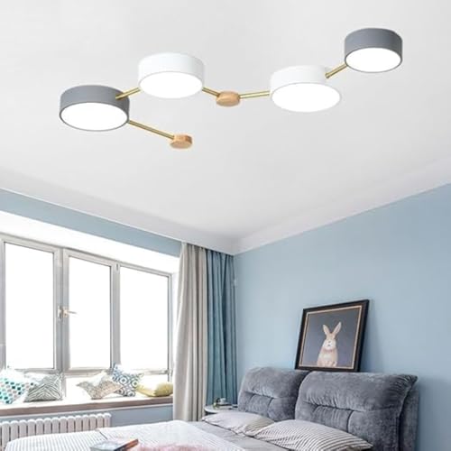 Plafond LED lumières rondes pour salon salle à manger cuisine et chambre 48W