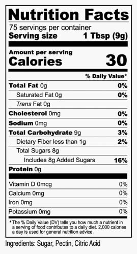 Anthony's Premium Fruit Pectin, 1.5 Lb, Gluten Free, Non Gmo, Vegan #TOP2