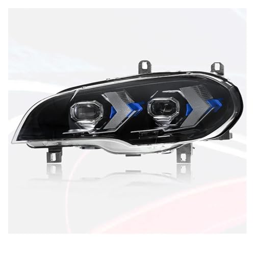 Faro delantero 2007-2013 BMW X5 E70 soluciona la falta de visibilidad sin AFS 4