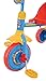 Paw Patrol First Ride On Trike - Licensed Kids' Ride On Toy with Adjustable Handle, Easy-Switch Pedal Clutch, Puncture-Proof Tyres, Steel Frame, Front Mudguard, Rear Storage Suitable Age 2 Years +