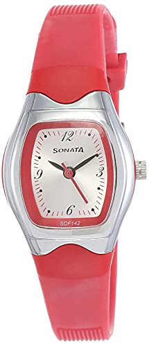 Sonata Analog White Dial Women's Watch NM8989PP05/NN8989PP05