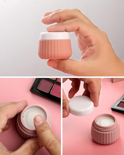 Image of Mrsdry Travel Bottles - 8 Pack, TSA Approved 3 oz Travel Containers for Toiletries, Clear Bag, Leak Proof Silicone Squeezable Essentials Jars