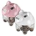 Lily’s Home Kid’s Money Counting Digital Coin Bank - Set of 2. White & Pink Piggy