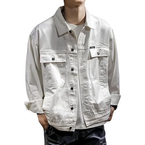 Chaqueta de jean para hombre slim fit miniatura 1