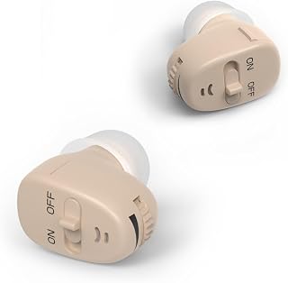 Hearing Amplifier to Aids Hearing, Premium Comfort Design and Nearly Invisible (A Pair)
