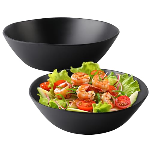 Zarocrus Melamine Large Salad Bowls cover
