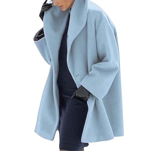 Cardigan trench mi-long femme pour un look d'hiver décontracté en ville