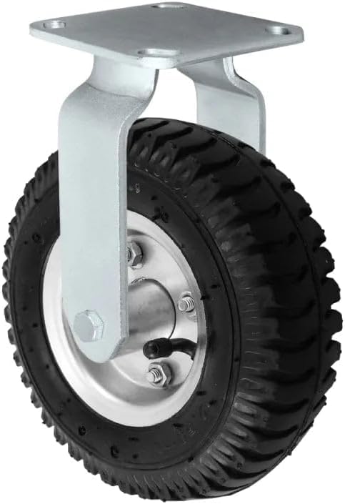 10" X 3-1/2" Rigid Pneumatic Caster | 350 Lbs Capacity