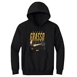 500 LEVEL UFC Alexa Grasso Name Repeat Kids Youth Hoodie (Black, L)