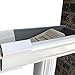 The Gutter Guard - Wedge Eliminates Downspout Pipe Clogs From Leaves and Debris - 2-Pack