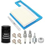 Les pièces du générateur incluent 1 filtre à carburant 149-2341, 1 filtre à air 140-3116, 1 filtre à huile 122-0836, 2 bougies sprk 167-1638, 1 outil pour bougie d'allumage 627-0560, 1 clé à filtre à huile
