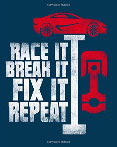 Mechanic Gift - College Ruled Composition Notebook - Blank Lined Paper Journal