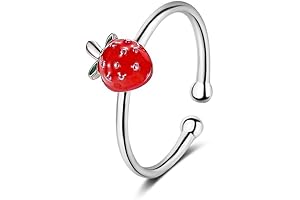 Strawberry rings Jewelry: Embrace the Fruity Charm!