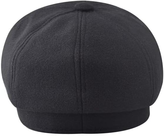 Womens 8 Panel Newsboy Hat Winter Wool Blend Cabbie Beret Cap Gatsby Ivy Painter Pageboy Caps
