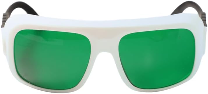 New 200-450nm & 630-660nm & 800-1100nm 200-450nm OD4+ 630-660nm OD4+ 800-1100nm OD6+ 450nm 650nm 808nm 980nm RTD-5-36＃Blue/Red/Infrared Laser Protective Glasses